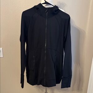 Lululemon Black Full-Zip Hoodie size 14